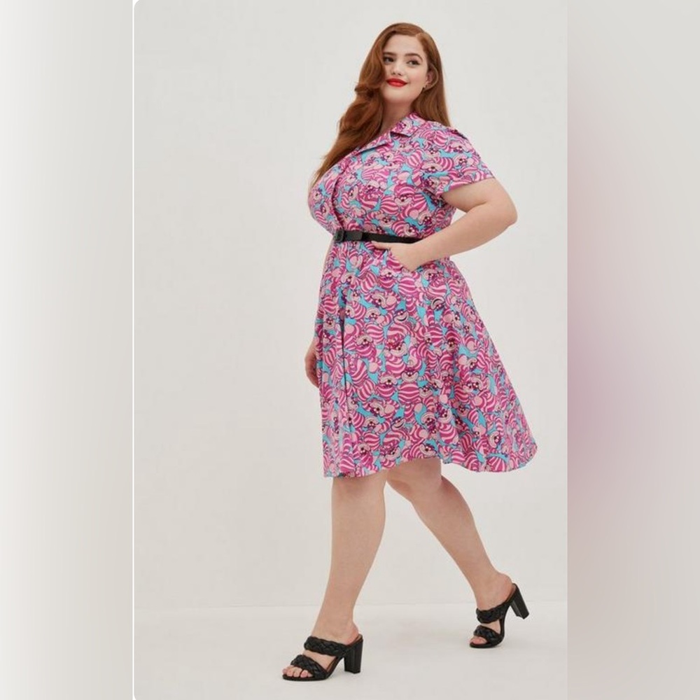 Disney Alice In Wonderland Swing Dress - Cheshire Cat